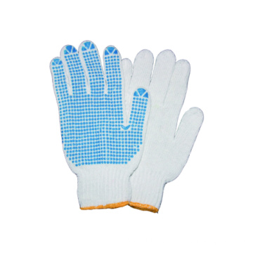 10g Knitted T/C Liner Work Glove with PVC Dotted